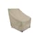 Eevelle MERIDIAN Series, High Back Patio Chair  - Khaki, 26L x 34W x 32H MDCHRHIB_26W_32D_34H-KHA - alternate 1